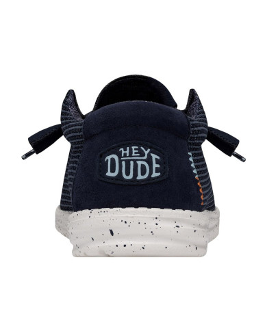 Mocassino Hey Dude Wally Sport Tan Uomo Blu