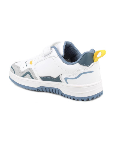 SNEAKERS PRIMIGI BAMBINO NA.PU ST.URBAN  BIANCO-GIA-AVIO1460311