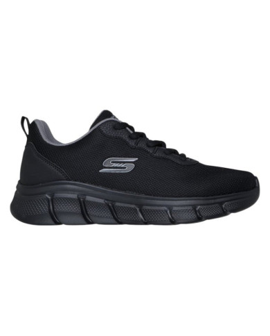 SNEAKERS SKECHERS UOMO BOBS SPORT B FLEX ICY EDGE 118109 BBK  