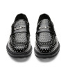MOCASSINI CULT DONNA SABBATH 4575 LOW W SHINY LEAT. BLACK/SILVER STUDS CLW457500