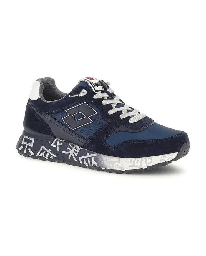 SNEAKERS LOTTO UOMO TOKYO GINZA SHADED LEGGENDA DRESS BLUE/OCEAN BLUE 223627 78M