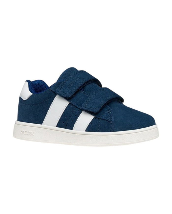 SNEAKERS GEOX BAMBINO JUNIOR  J ECLYPER NAVY/WHITE J65LSC 022BC C4211