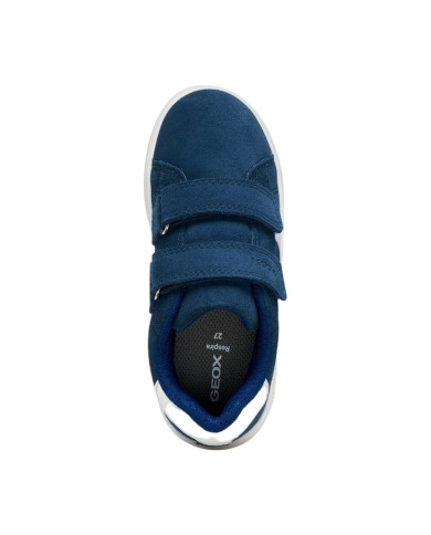 SNEAKERS GEOX BAMBINO JUNIOR  J ECLYPER NAVY/WHITE J65LSC 022BC C4211