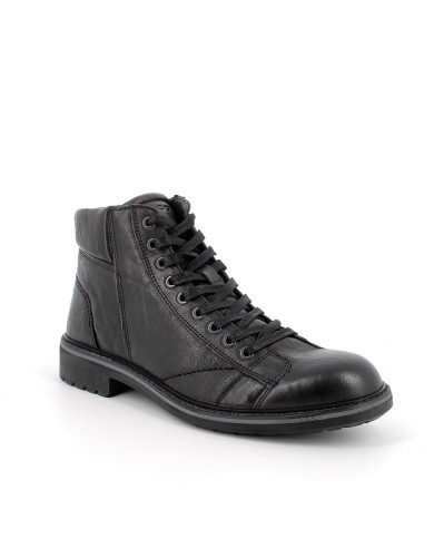 ANFIBIO IGI&CO UOMO SCARPONCINI IN PELLE  NERO 4605000