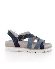 SANDALI IGI&CO DONNA NAP.SO/NAB.MAMB BLUE/BLUE 7668811