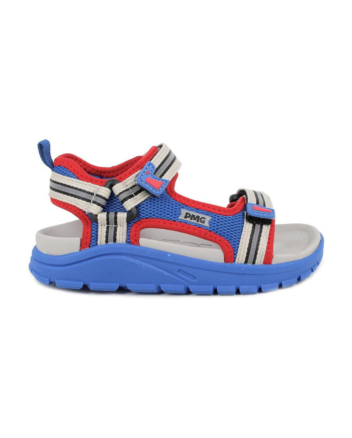 SANDALO PRIMIGI BAMBINO T.RETE/NASTRO  ROYAL/BEIG-PANN 1475044