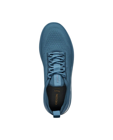 SNEAKERS GEOX UOMO  U SPHERICA A - TESS. A MAGLIA AVIO U15BYA 0005Z C4086