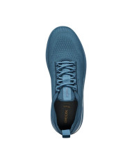 SNEAKERS GEOX UOMO  U SPHERICA A - TESS. A MAGLIA AVIO U15BYA 0005Z C4086