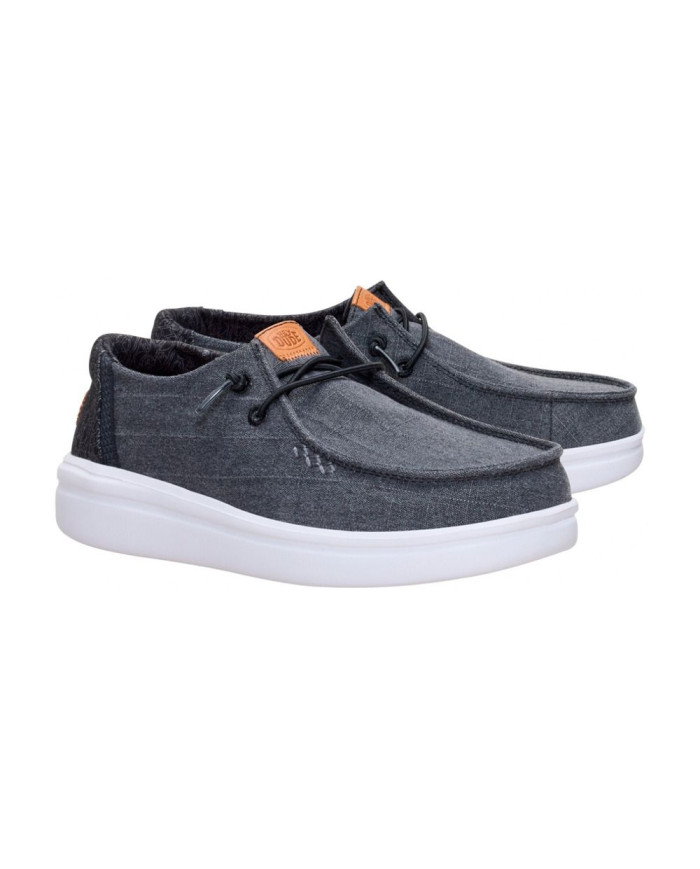 Mocassino Hey Dude Wendy Rise donna Grigio