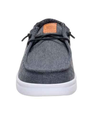 Mocassino Hey Dude Wendy Rise donna Grigio