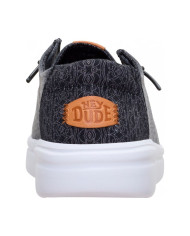 Mocassino Hey Dude Wendy Rise donna Grigio
