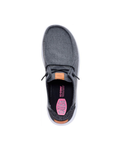 Mocassino Hey Dude Wendy Rise donna Grigio