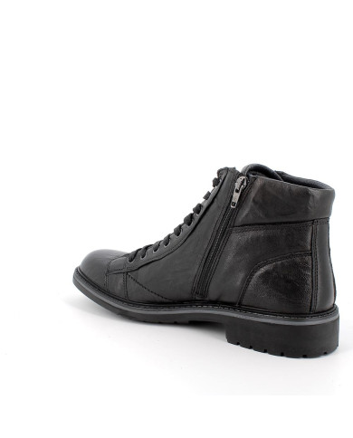 ANFIBIO IGI&CO UOMO SCARPONCINI IN PELLE  NERO 4605000