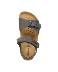 SANDALI GEOX BAMBINO JUNIOR  J GHITA GREY J028LB 0002V C9002 