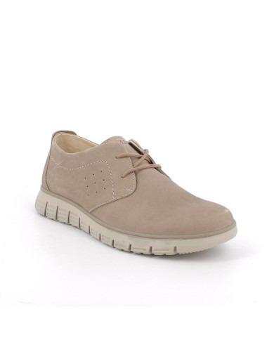 STRINGATA ENVAL SOFT UOMO NABUK GUM NOCCIOLA 123011     