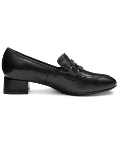MOCASSINO ARA SHOES DONNA GRAZ 2.0 NERO TACCO 3,5CM 12-20432-01