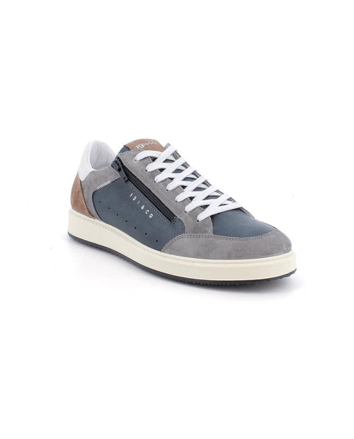 SNEAKERS IGI&CO UOMO SCAM.SPEC/S.NAP LACCI+ZIP 1125100
