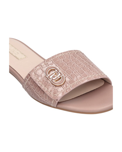 Ciabatte donna Liu Jo Sandy stampa cocco nude Marrone