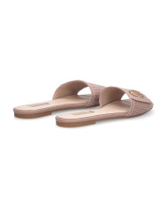 Ciabatte donna Liu Jo Sandy stampa cocco nude Marrone