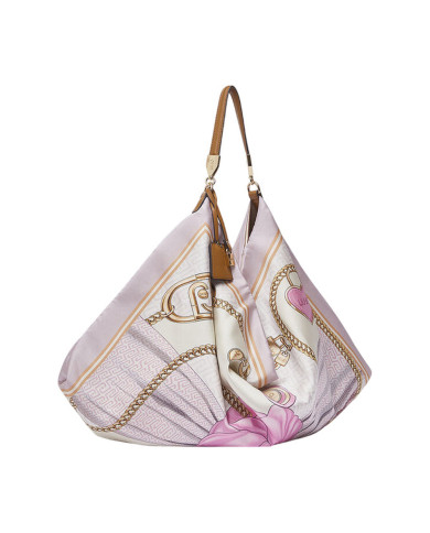 BORSA LIU JO FOULARD HOBO BAG ST META SOFT PEONY 58X38X5CM AA6194 T2745 P9223