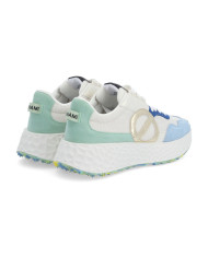 SNEAKERS NO NAME DONNA CARTER JOGGER W  DOVE/SKY/MINT  NNVE KI04 VE