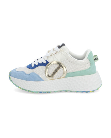 SNEAKERS NO NAME DONNA CARTER JOGGER W  DOVE/SKY/MINT  NNVE KI04 VE