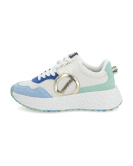 SNEAKERS NO NAME DONNA CARTER JOGGER W  DOVE/SKY/MINT  NNVE KI04 VE