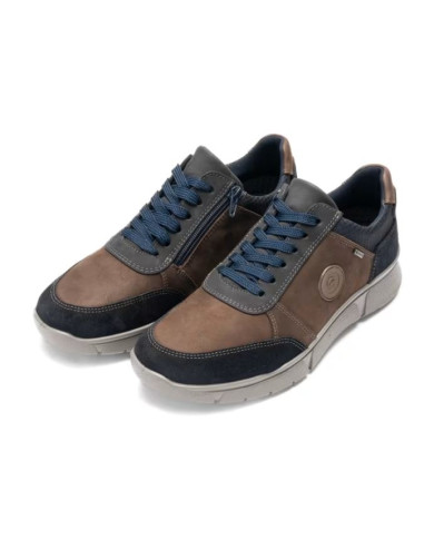 SNEAKERS ARA SHOES UOMO ROMANO BLU-MARRONE 11-25602-24