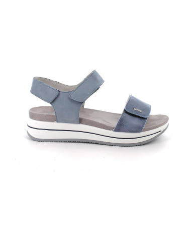 SANDALI CON ZEPPA IGI&CO DONNA VIT.LAM.FO/NABUK CON STRAP 1174811
