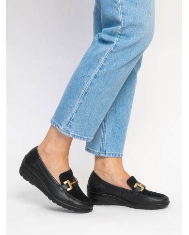 SLIP-ON ARA SHOES DONNA ZÜRICH 2.0 BLACK 12-50609-01