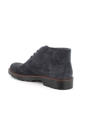 POLACCHINA IGI&CO UOMO IN PELLE BLU SCURO SCAMOSCIATO 6610000