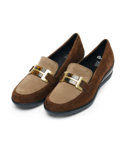 SLIP-ON ARA SHOES DONNA ZÜRICH 2.0 MOKA-SESAMO  12-50609-05