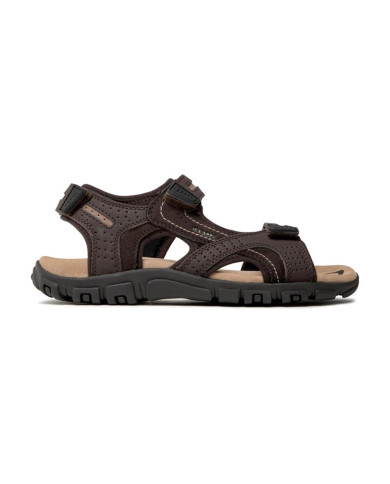 SANDALI UOMO U S.STRADA D - DBK+SCAM.SINT. BROWN/SAND U8224D 050AU C0705