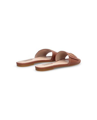 Ciabatte Liu Jo Sandy 03 Effetto Cocco Donna Marrone