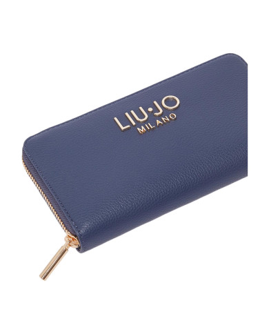 PORTAFOGLIO LIU JO DONNA WALLET DRESS BLUE 18X2X19CM AA6170 E1012 94024