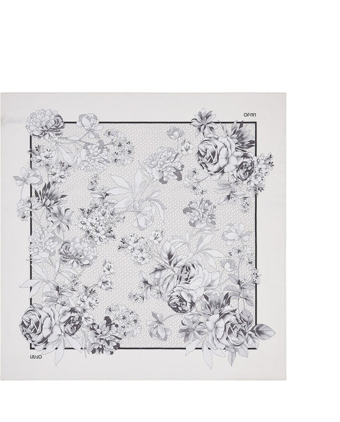 FOULARD LIU JO GRANDE A FIORI 120X120CM 2A6043 T2745 22222
