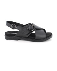 SANDALI IGI&CO DONNA  VIT.SAMOS  CON STRAP NERO 1165900    