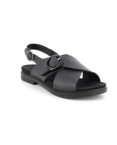 SANDALI IGI&CO DONNA  VIT.SAMOS  CON STRAP NERO 1165900    