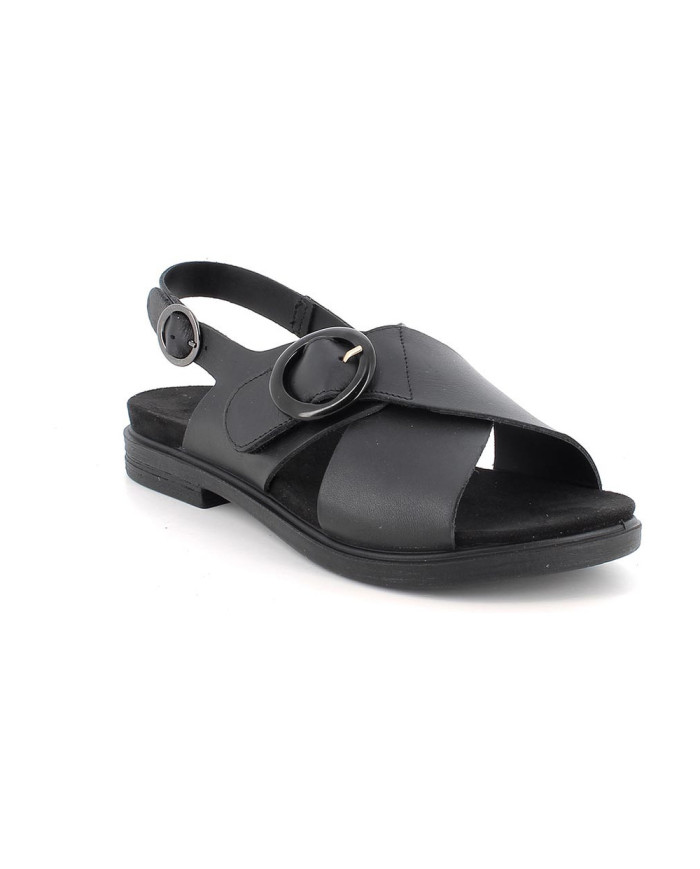 SANDALI IGI&CO DONNA  VIT.SAMOS  CON STRAP NERO 1165900    