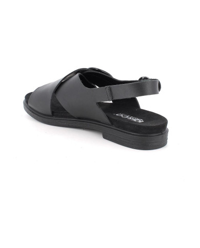 SANDALI IGI&CO DONNA  VIT.SAMOS  CON STRAP NERO 1165900    