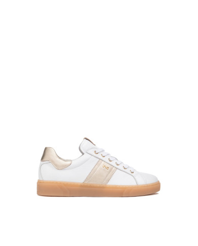 SNEAKERS NEROGIARDINI DONNA CILE BIANCO ETOILE MIELE TR MALAGA E513006D/707
