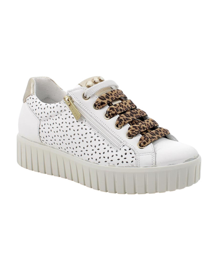 SNEAKERS IGI&CO NAPPA SOFT  BIANCO 1145700