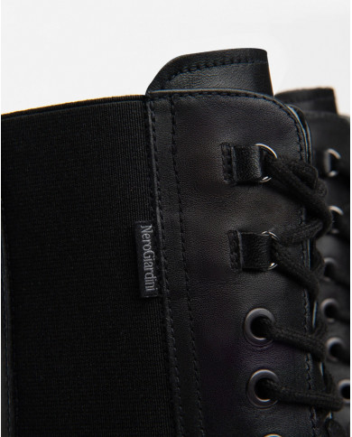 ANFIBI NEROGIARDINI DONNA IN PELLE GUANTO NERO TR RIVALBA GRESSAN2 I411943D/100