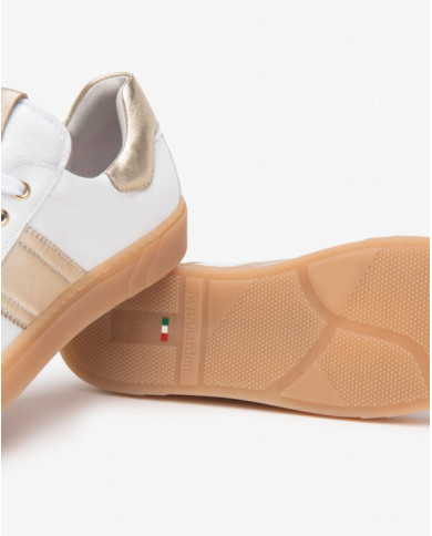 SNEAKERS NEROGIARDINI DONNA CILE BIANCO ETOILE MIELE TR MALAGA E513006D/707