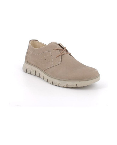 STRINGATA ENVAL SOFT UOMO NABUK GUM NOCCIOLA 123011     