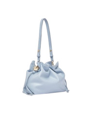 BORSA LIU JO RICCY MEDIA HOBO BAG DUSTY BLUE  AA6096 E0958 09C45