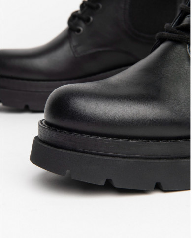 ANFIBI NEROGIARDINI DONNA IN PELLE GUANTO NERO TR RIVALBA GRESSAN2 I411943D/100