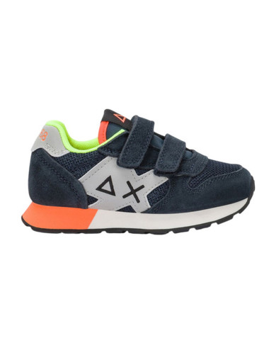 SNEAKERS SUN68 PRKIMI PASSI BAMBINO BOY'S JAKI FLUO (BABY) NAVY BLUE Z36317B 07