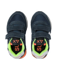 SNEAKERS SUN68 PRKIMI PASSI BAMBINO BOY'S JAKI FLUO (BABY) NAVY BLUE Z36317B 07