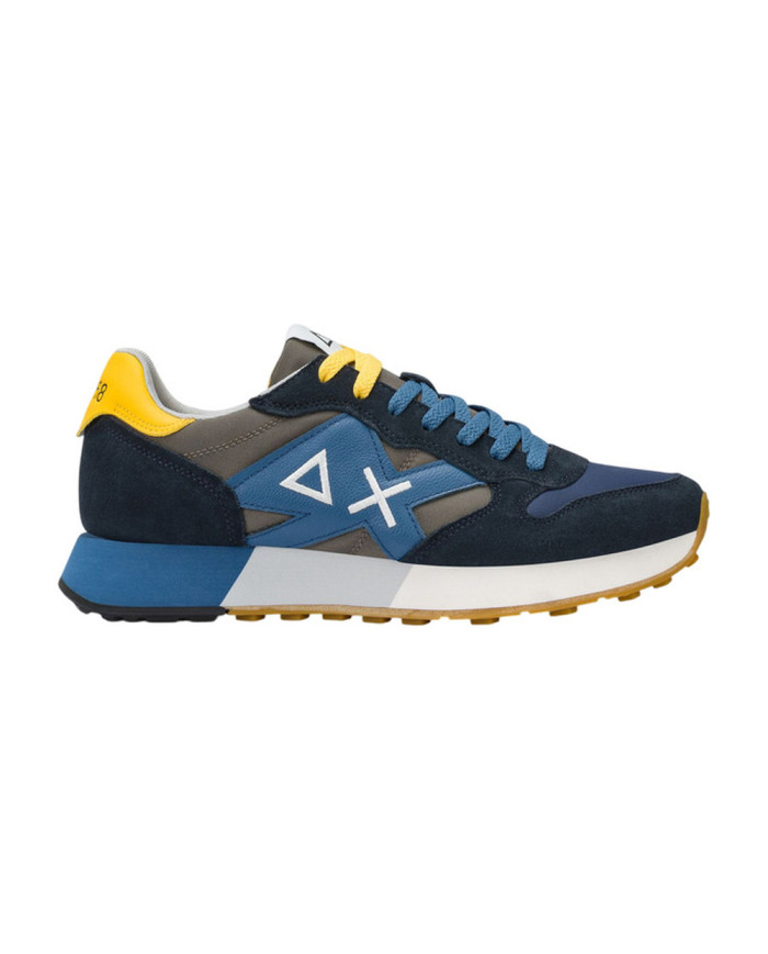 SNEAKERS SUN68 UOMO JAKI 2.0 BICOLOR NAVY BLUE/INCHIOSTRO Z36116 0799 